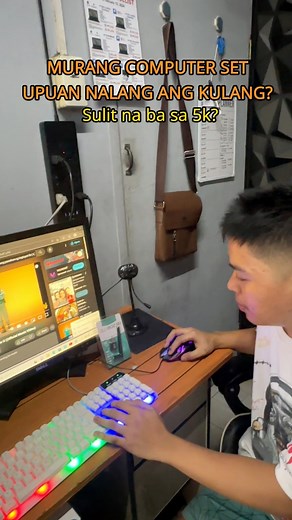 1M views · 10K reactions | 5k lang naka Intel i5 PC Set kana, Sulit ba? #Reels #reelsfyp #reelstrending #reelsviral #comset #computerset #desktop #murangpc #murangcomputer | Real Proceso | Facebook