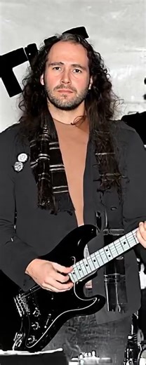 Rehearsal time , in the background our original ‘Warhol ‘ inspired backdrop painted on a white plastic sheet . Never made it to live gigs as when it was rolled up to take to gigs the paint flaked off ! 🤷‍♂️ 🦅 | David Kerr