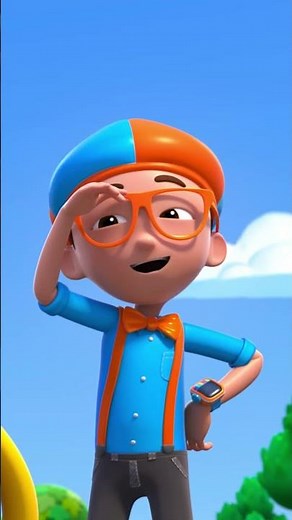 Spring Chick Celebration's Dance! 🐤🕺🏻 #blippiwonders #shorts