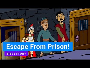 Bible story "Escape From Prison!" | Primary Year B Quarter 3 Episode 2 | Gracelink