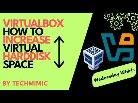 How to INCREASE disk size in VIRTUALBOX (Windows Host/ Linux Mint VM)