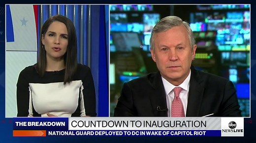 Over 25,000 National Guardsmen deployed to DC in wake of Capitol riot