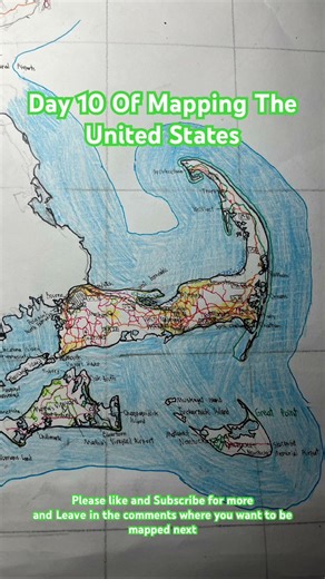 Day 10 of mapping the United States 🇺🇸