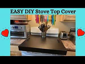 DIY Stove Top Cover