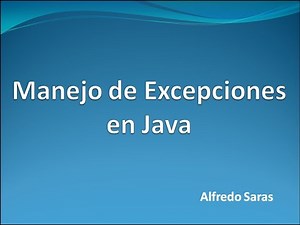 Manejo de Excepciones en Java