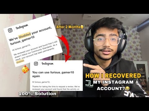How I Recovered My Disabled Instagram Acount😭 After 2 Months?