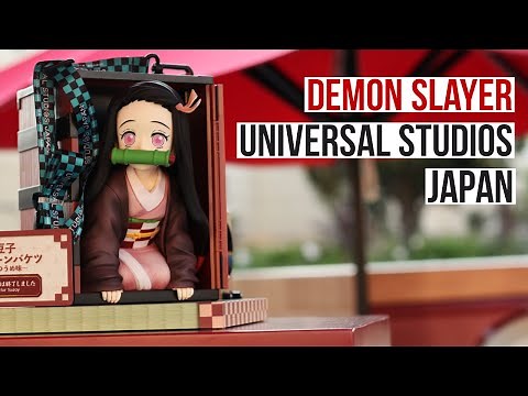 Demon Slayer Ride at Universal Studios Japan ft. Kiwi In Japan | Kimetsu no Yaiba | Lin Nyunt
