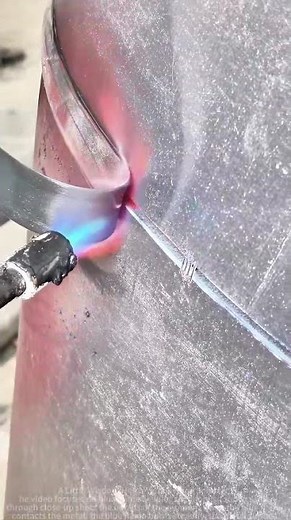 Industrial Blue Flame: The Ultimate Craft of Metal Welding
