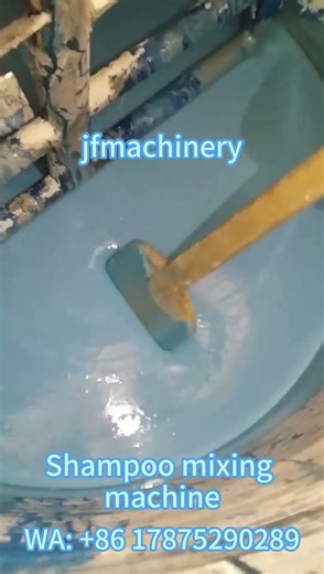 Wow! Look!!! This is how shampoo is produced! -----Homogenizer Mixing Machine #shampoo #production
