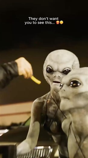 Countdown NYE on Instagram: "🚨 BREAKING NEWS: Footage has surfaced of humans feeding french fries to alien life forms across downtown Los Angeles. Early reports confirm the aliens described the fries as “hitting almost as hard as the New Year’s ball drop.” Investigation ongoing. 👽🍟"