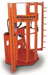 EZG Fence Hog for Mini Skid Steers | Skid Steers Direct