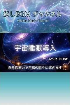 【宇宙睡眠BGM】脳がとろける深い眠りと細胞の自然治療「不眠症・疲労回復」Deep space sleep induction BGM for peaceful dreams