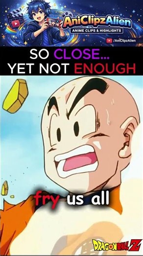 So Close… Yet Not Enough #DBZ #vegeta #cell
