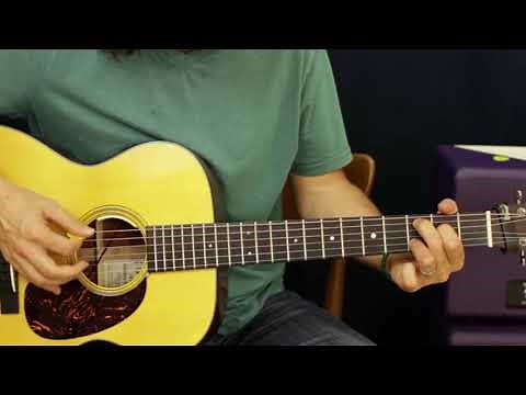 EASY open Cowboy Acoustic guitar chords (head turning riffs)