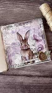 have your tried a brayer for your backgrounds? Instant visual texture for your art journal or mixed media projects! List of supplies: https://ldli.co/e/3oexyme (all supplies by Stamperia ) . #artjournal #mixedmedia #journaling #asmr | Vicky Papaioannou Art & Craft