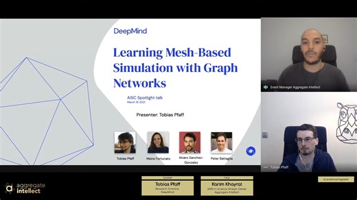 Learning Mesh-Based Simulation with Graph Networks - Tobias Pfaff (DeepMind)