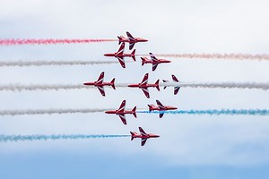 Incredible cockpit footage shows RAF Red Arrows display being polished as 2025 season dates listed in full