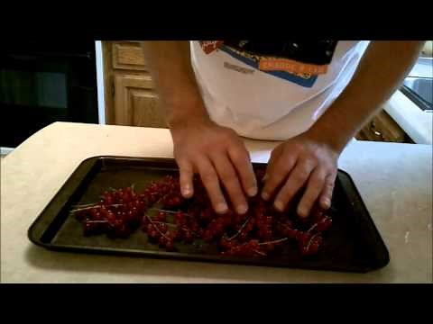 How to freeze currants