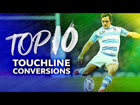 Rugby's best touchline conversions | Top 10 from RWC, Sevens & More 🎯