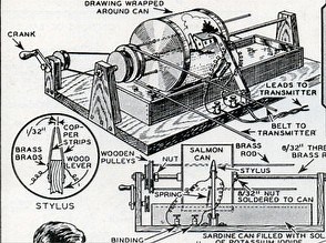 HOWTO build a fax out of salmon tins