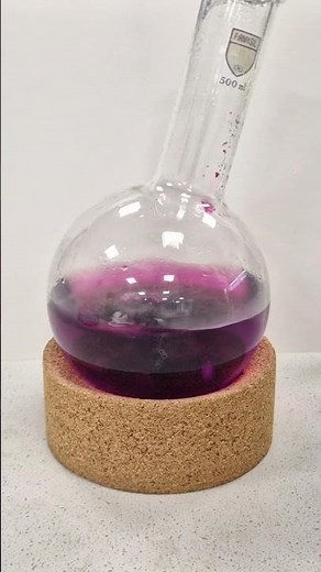 Potassium Managanate (VII) & Fizzy Vitamin C Tablets