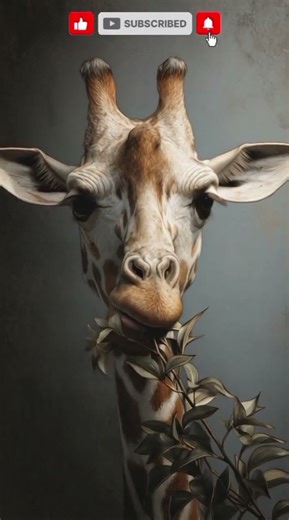 Mind-Blowing Giraffe Secret: They Share BONES with YOU?! #AnimalFacts #FunFacts #GiraffeFacts