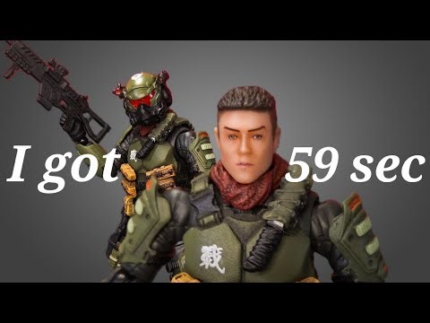 Give me 59 secs... Titanite JoyToy Review Stellar Scar Assault Team 1/18 scale action figure