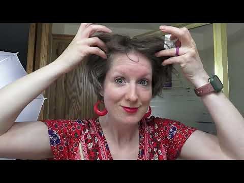 Shaving off my eyebrows and sideburns with double-sided razors