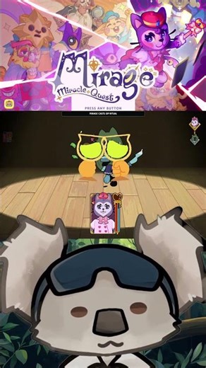 Turn‑Based Combat, Magical Cat Girl Energy - Mirage Miracle Quest Demo