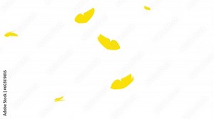 background with butterflies in green screen