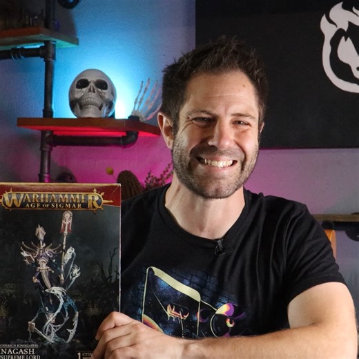Mike on Instagram: "The Toughest Model I've Ever Painted 🤯 In today’s huge hobby adventure, I paint Nagash, Supreme Lord of the Undead, one of the most iconic and demanding centrepiece models in Warhammer Age of Sigmar. This project is part of a massive Discord Secret Santa Painting Program, where 23 members create surprise gifts for each other. That means you’ll not only see me work through haunted glow effects, ghostly tendrils and skeletal bone… but also dozens of incredible miniatures paint