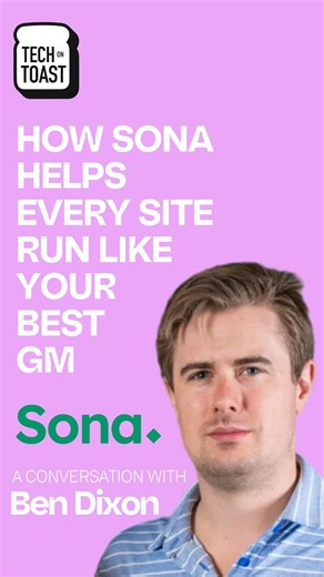 🔥 The Tech on Toast Podcast is back for 2026, and we’re starting with a bang. We’re kicking off the new season with our approved partner Sona (getsona.com) and a no-fluff deep dive into the biggest opportunity and constraint in hospitality right now: Your workforce. Labour costs are climbing. Guest expectations are rising. And “work harder” is no longer a strategy. Chris Fletcher 🍞 sat down with Ben Dixon, Co-Founder & CTO at Sona (getsona.com), to unpack how the best operators are using AI to