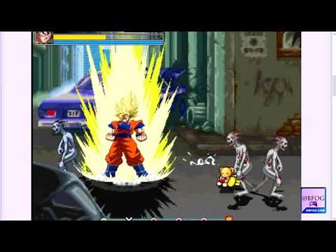 Crazy Zombie v9.0 Goku gameplay - Destroy them all 2 player fighting game | Зомби | Juegos