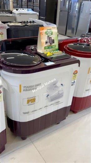 whirlpool 7kg best Semi-automatic washing machine new model 2025#whirlpool#washingmachine