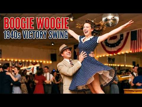 1930s Flapper Speakeasy Boogie Woogie 🥂 | Energetic Late Night Piano Music