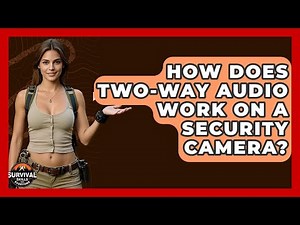 How Does Two-way Audio Work On A Security Camera? - Survival Skills for Everyone