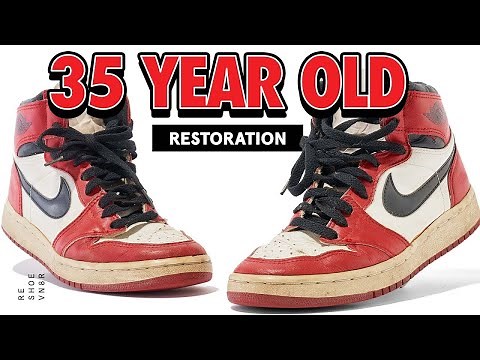 Rare 35 Year Old Jordan 1 Chicago Restoration