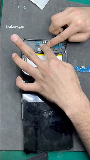 Samsung Galaxy Tab A9 brought it back to life ⚡️ #SamsungTabA9 #TabletRepair #ChargingPortRepair