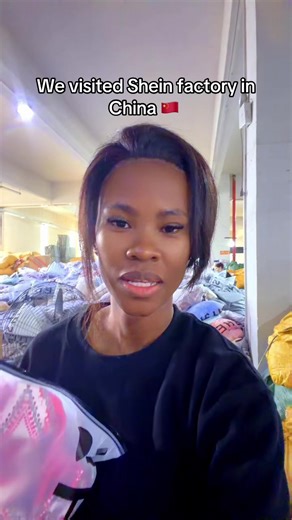 We visited Shein factory today