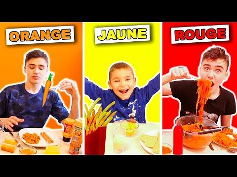24H ON MANGE QUE D'UNE COULEUR ! (Compilation Swan & Néo)
