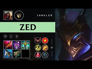 Zed Jungle vs Jax - VN Grandmaster Patch 25.24