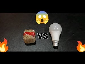 Sutli Bomb vs Bulb Explosion | Crazy Experiment #SutliBomb #Explosion