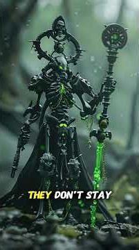 Blue orks vs Necrons - warhammer 40k parody