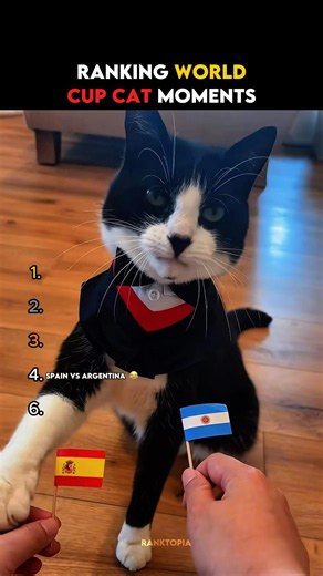 Ranking World Cup Cat Moments