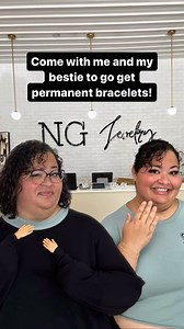 @ng_jewelry5 thank you for hooking us up! 🥹♥️ #ngjewelry #permanentbracelet #jewelry #tinyhands #manitas #htown #houston #comedy #comedia #reels | Estefisaavy