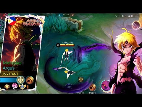 Priview script Meliodas x Argus mlbb fix animation, 3d model