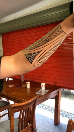 Kurawaka for the nephew. Sat like a champ.. #tamoko #moko #maoritattoo #maori | Matawera Creative