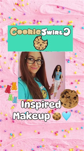 Cookie Swirl C Makeup Tutorial: Cute Core Inspired Look 🍪🩵