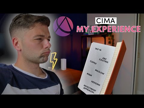 My CIMA Experience - an overview of my experience in becoming a CGMA! 😃