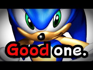 Sonic tells you that your joke is awful